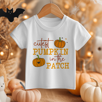Halloween Cutest Pumpkin Patch T-Shirt for Kids