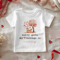 Valentine's 'Sorry Girls' Bear Tree T-Shirt for Boys & Kids
