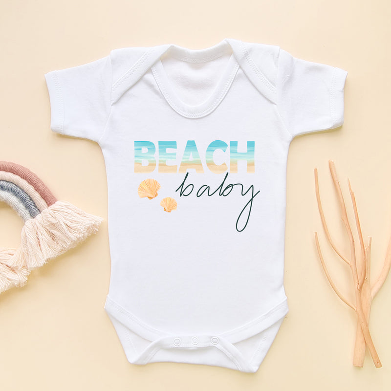 Beach Baby Summer Baby Bodysuit (6565589221448)
