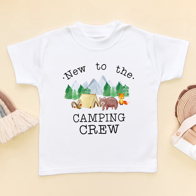 New To The Camping Crew T Shirt (6566036865096)