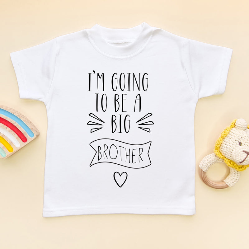 I'm Going To Be A Big Brother T Shirt (5869978976328)