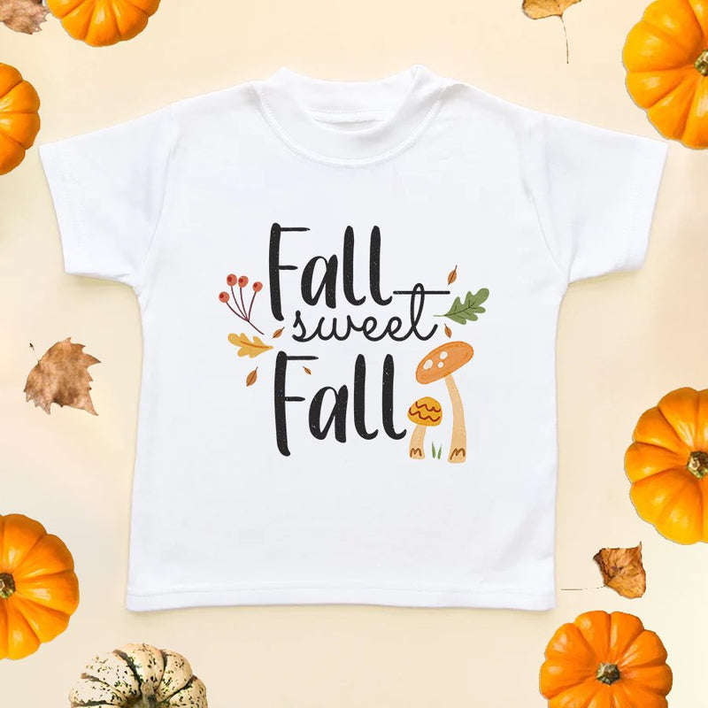 Fall Sweet Fall Toddler & Kids T Shirt - Little Lili Store (6578134581320)