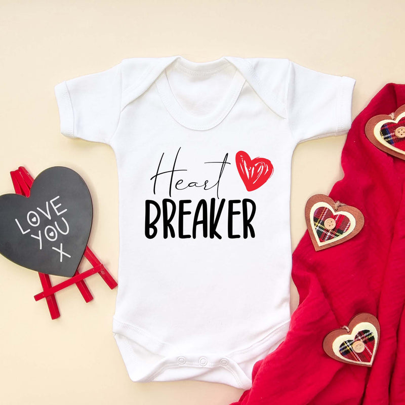 Heart Breaker Baby Bodysuit - Little Lili Store (5869975371848)