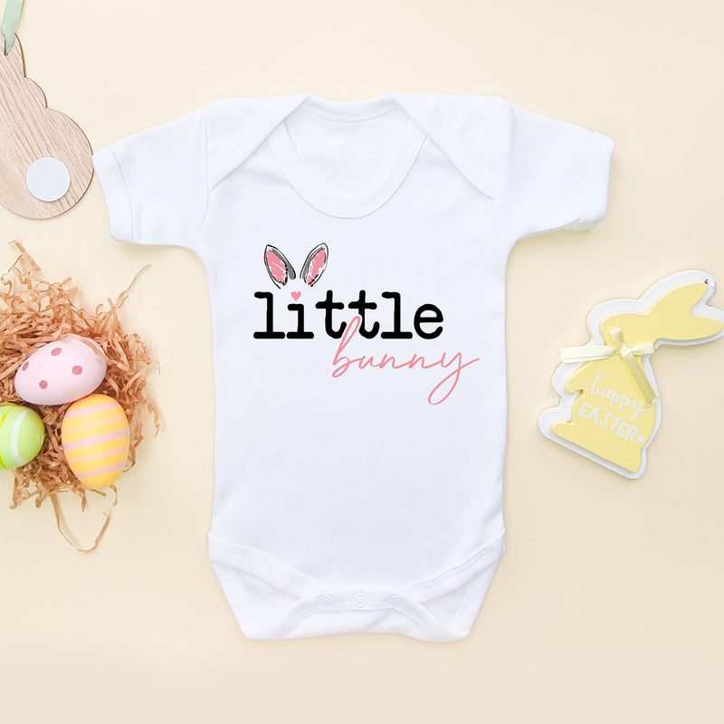 Little Bunny Easter Girl Baby Bodysuit - Little Lili Store (5879696588872)