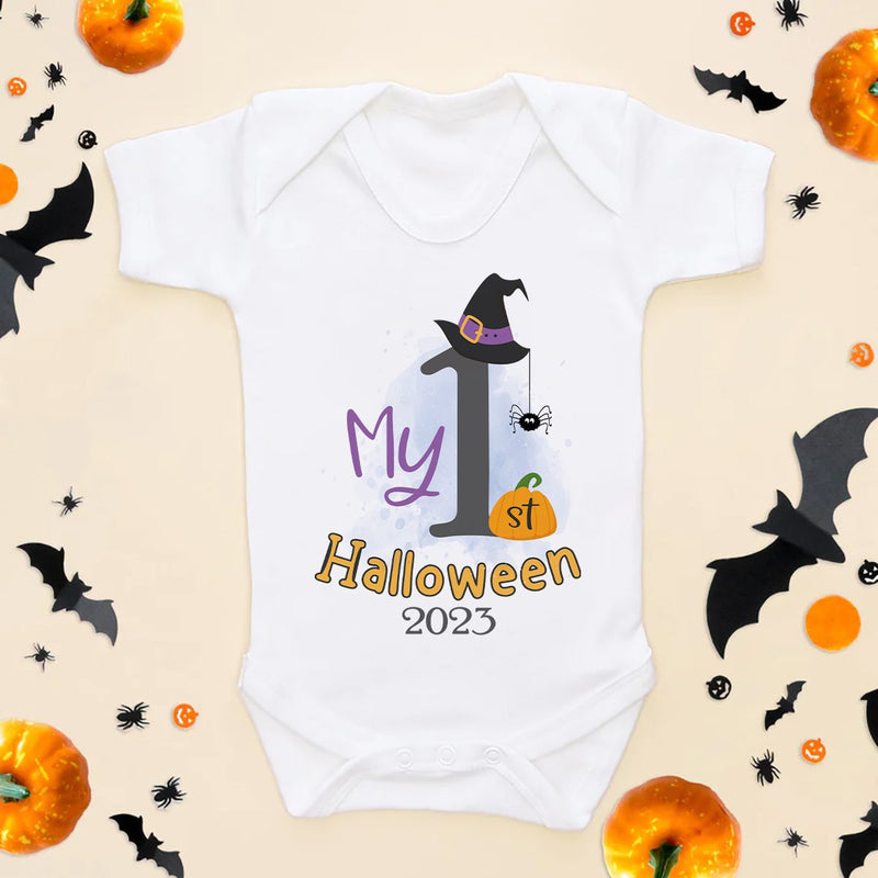 My 1st Halloween 2023 Baby Bodysuit - Little Lili Store (6578128552008)