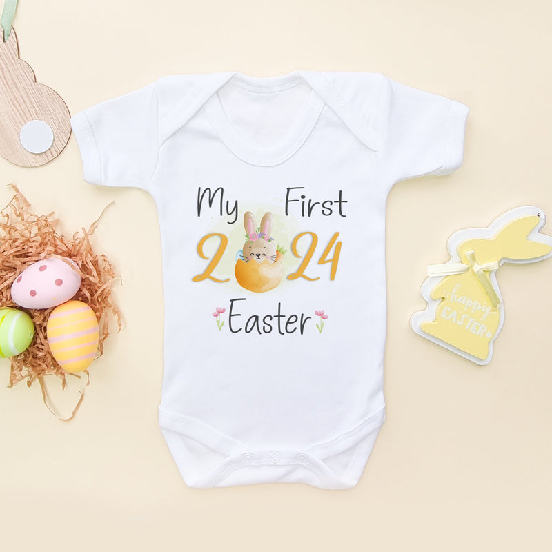 My First 2024 Easter Baby Bodysuit - Little Lili Store (5879696097352)