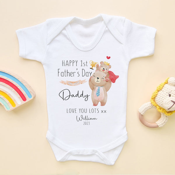 Fathers day 2025 onesies for babies