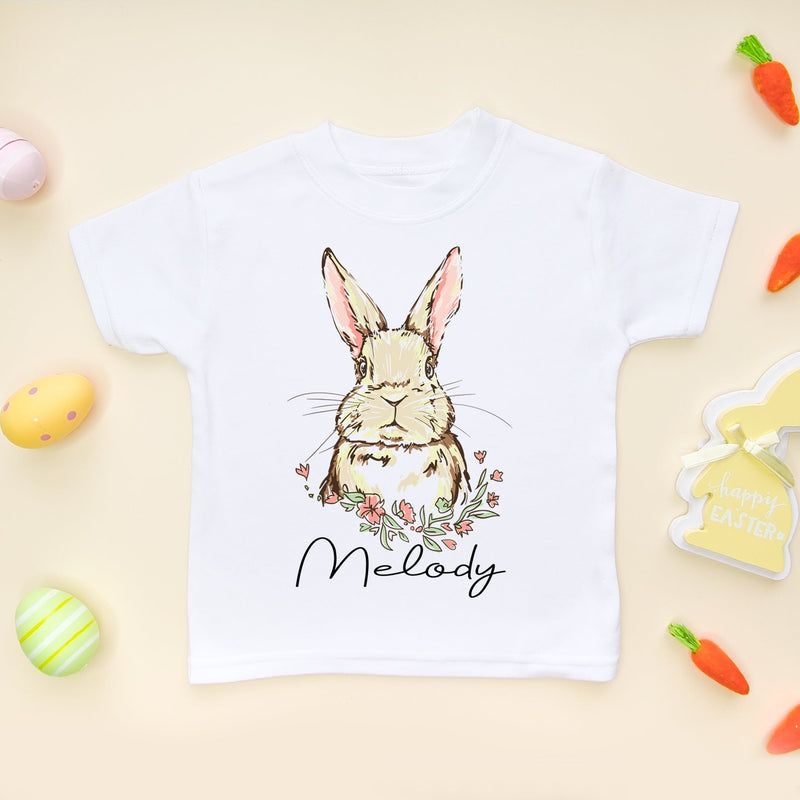 Personalised Name Easter T Shirt - Little Lili Store (5879698456648)