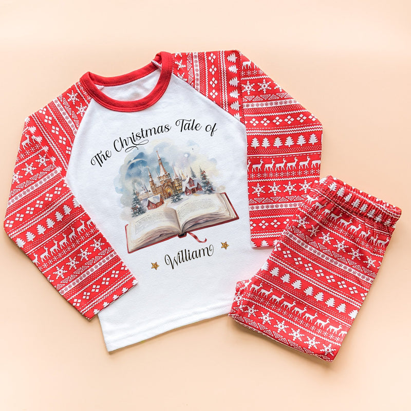 The Christmas Tale Of Personalised Name Pyjamas Set - Little Lili Store (8754419761432)