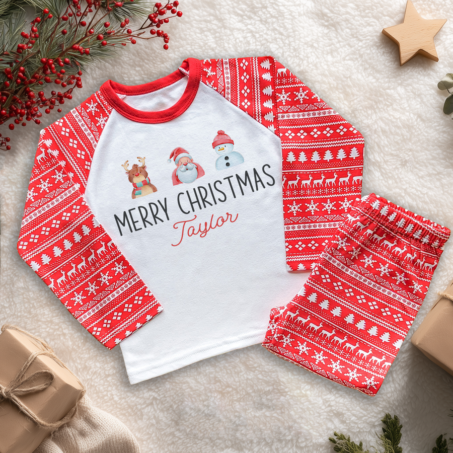 More Christmas pyjamas