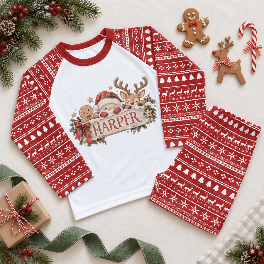 More Christmas pyjamas