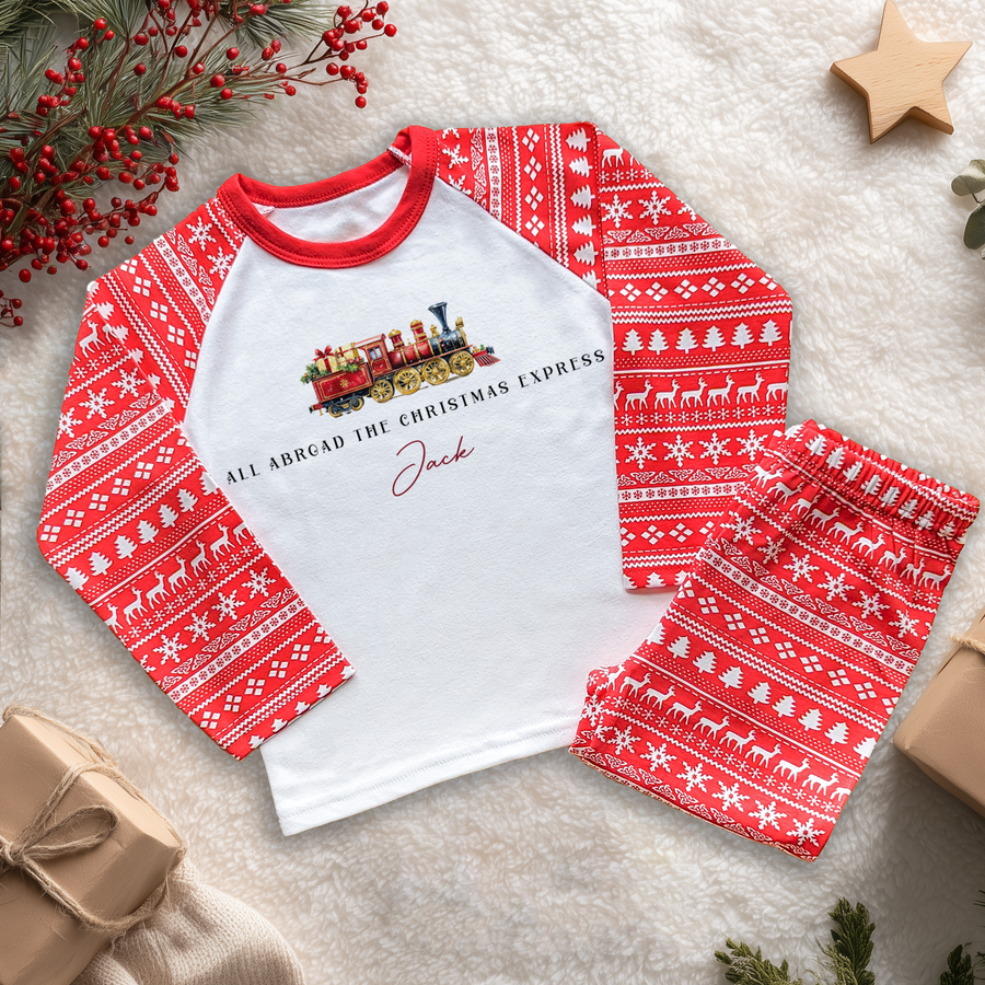 More Christmas pyjamas