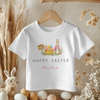 Easter Peter Rabbit Inspired Girl Personalised Toddler & Kids T Shirt
