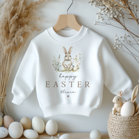 Easter Bunny Personalised Toddler & Kids Sweatshirt