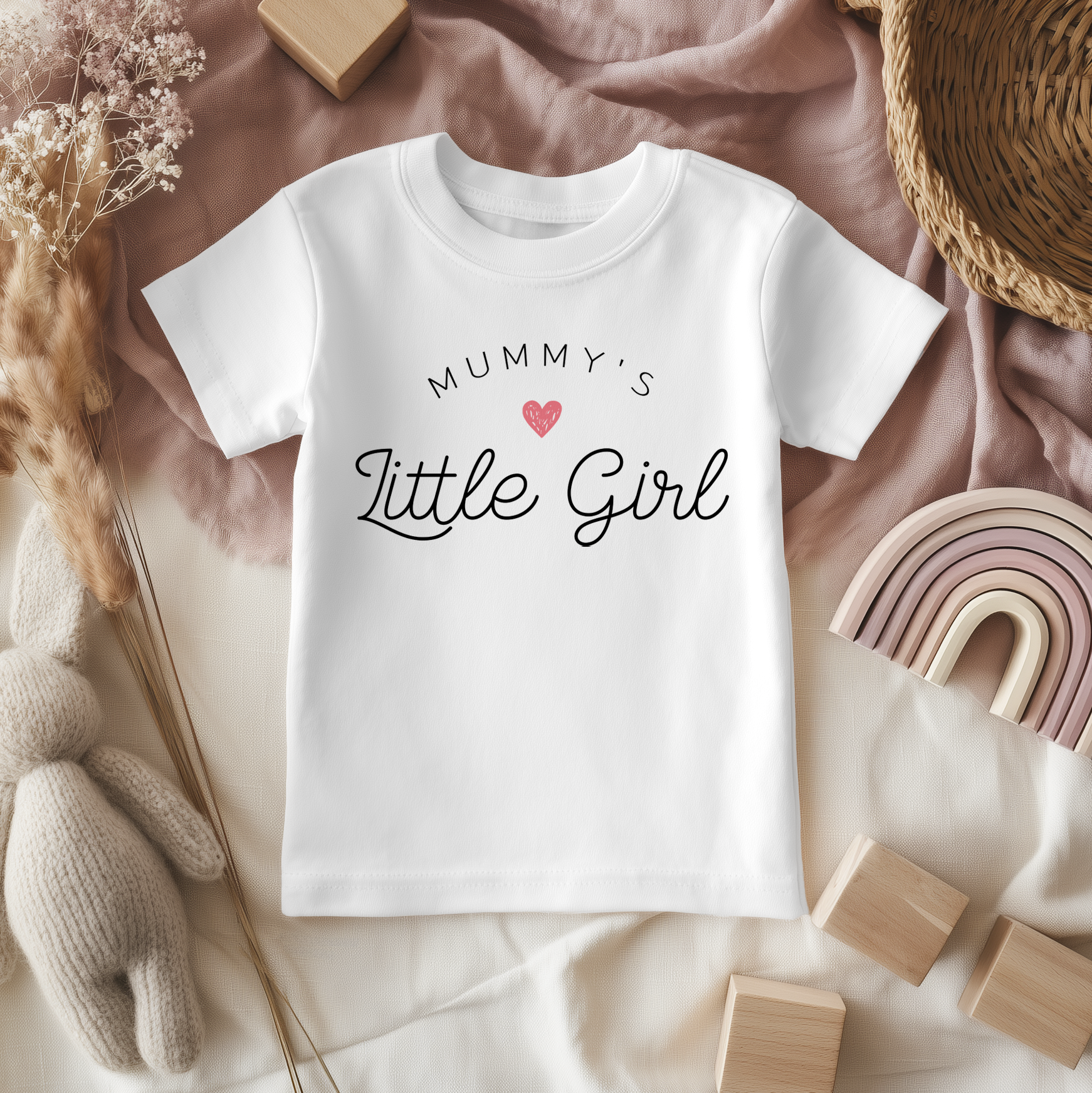 Mummy's Little Girl Toddler & Kids T Shirt