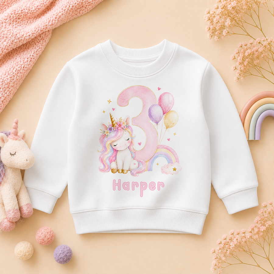 More birthday sweatshirts