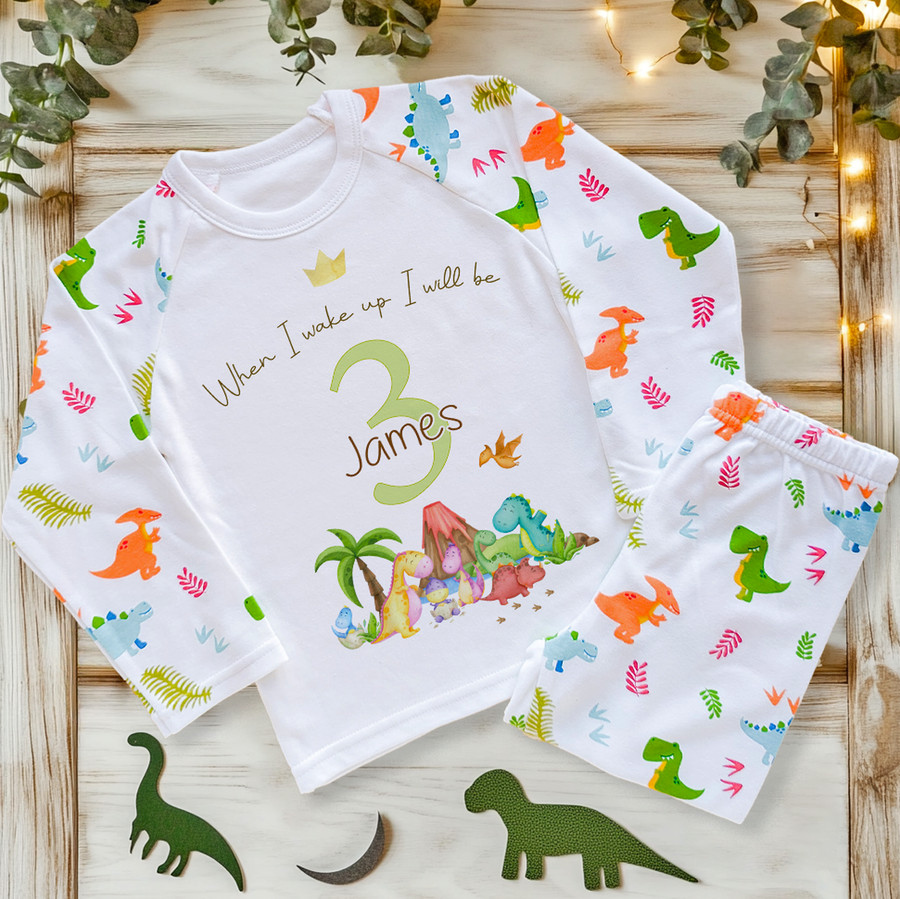 More birthday pyjamas
