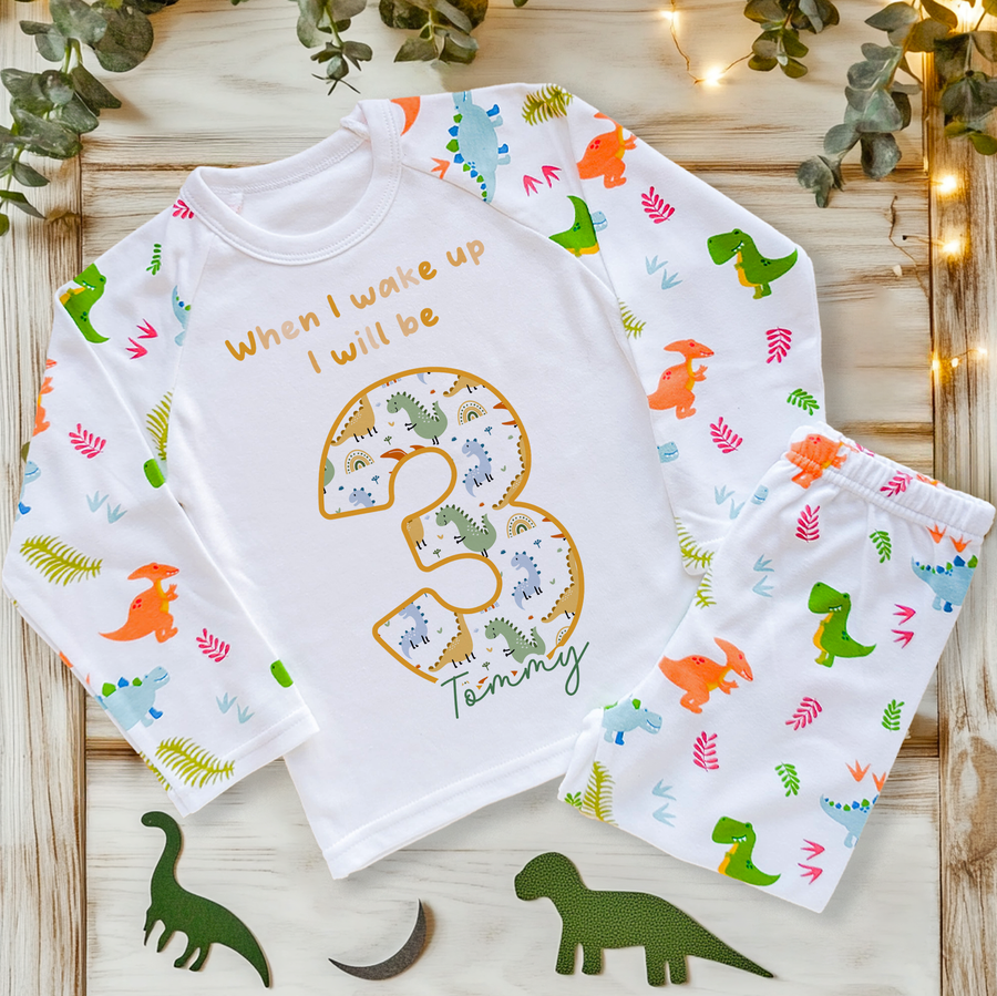 More birthday pyjamas