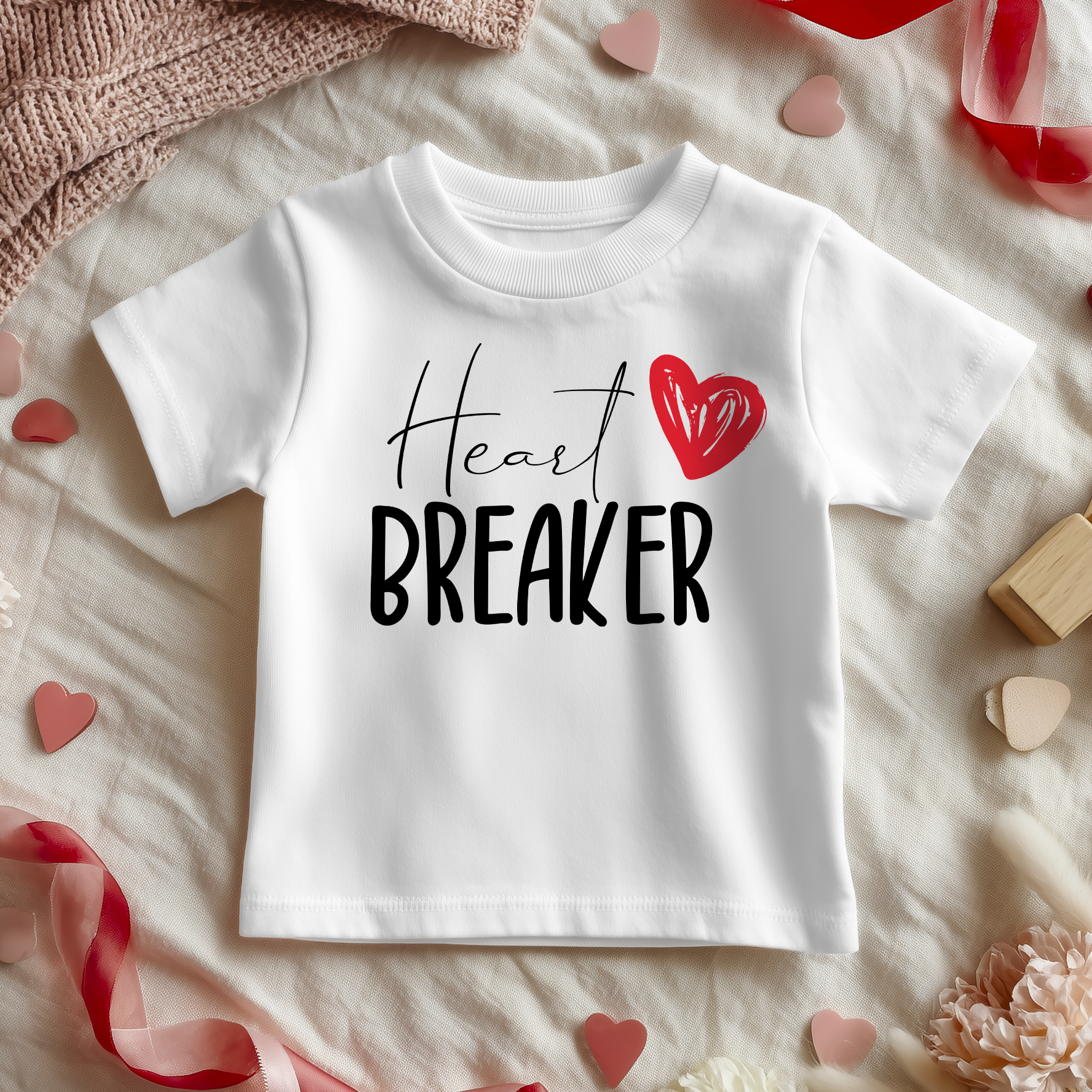 Heart Breaker Valentines Toddler & Kids T Shirt