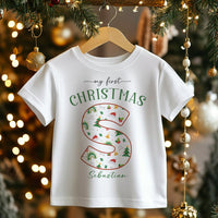 Christmas Personalised Name Toddler & Kids T Shirt - Little Lili Store