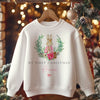 Christmas Peter Rabbit Inspired Girl Personalised Toddler & Kids Sweatshirt - Little Lili Store