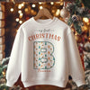 Christmas Reindeer Pattern Personalised Toddler & Kids Sweatshirt - Little Lili Store