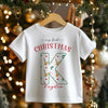 Christmas Reindeer Personalised Toddler & Kids T Shirt - Little Lili Store