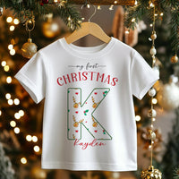 Christmas Reindeer Personalised Toddler & Kids T Shirt - Little Lili Store