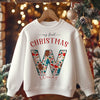 Christmas Theme Pattern Personalised Toddler & Kids Sweatshirt - Little Lili Store