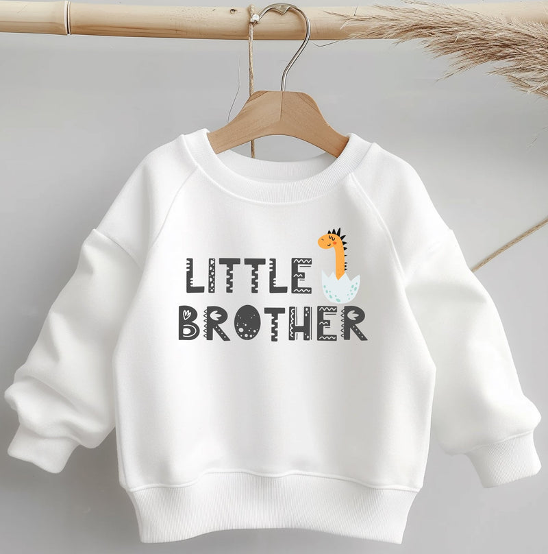 Little Brother Dinosaur Toddler & Kids Sweatshirt - Little Lili Store