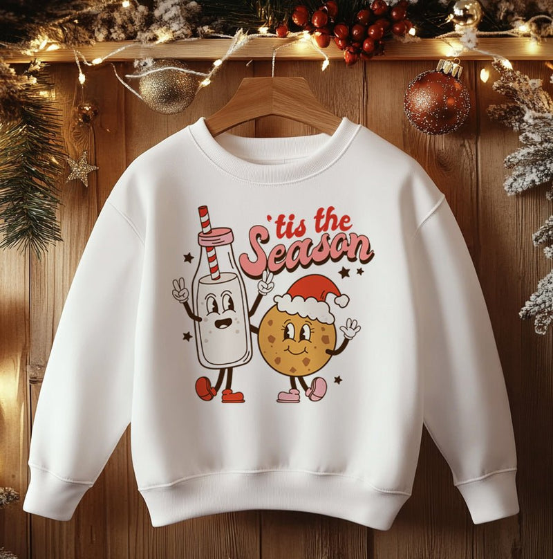 Sweet Retro Christmas Toddler & Kids Sweatshirt - Little Lili Store