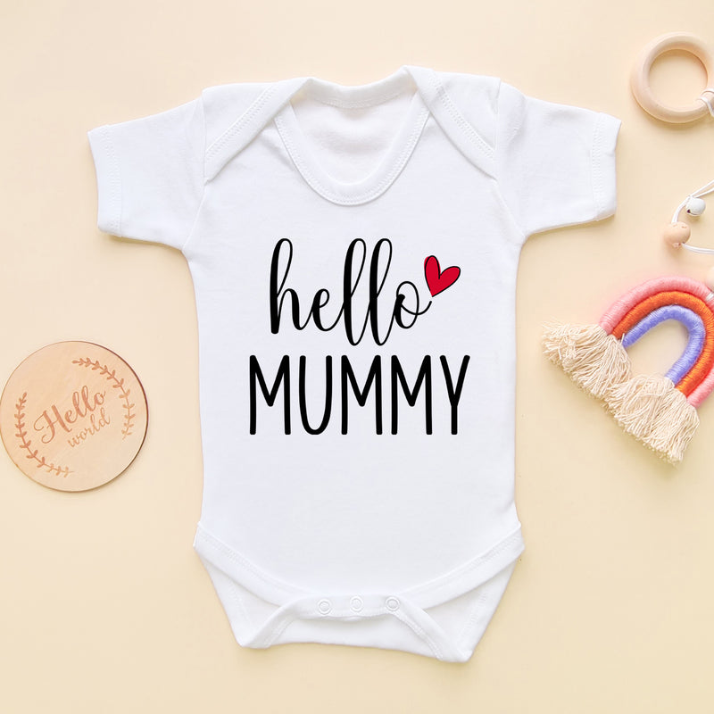 Hello Mummy Baby Bodysuit (6539027251272)