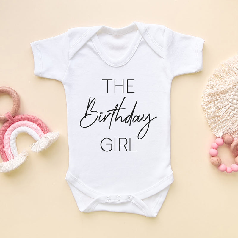 The Birthday Girl Baby Bodysuit (5861000314952)