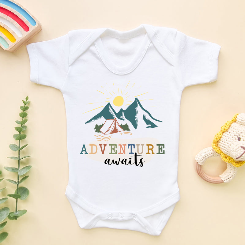 Adventure Awaits Baby Bodysuit (6566035161160)