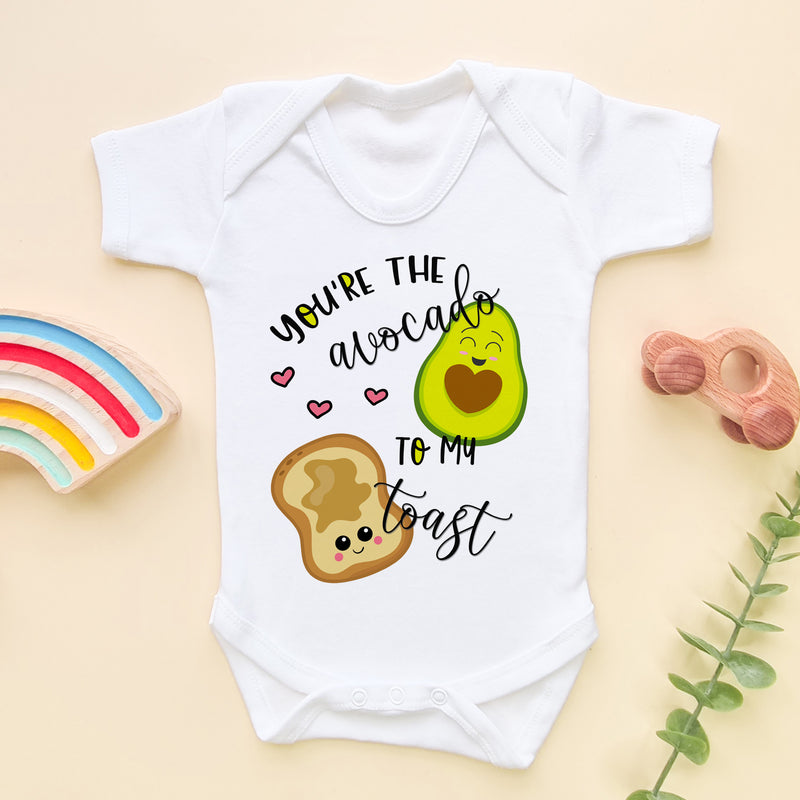You're The Avocado To My Toast Baby Bodysuit (5861000216648)
