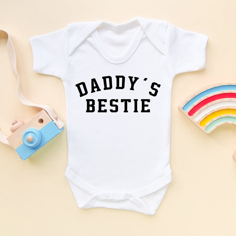 Daddy's Bestie Baby Bodysuit (6557888544840)