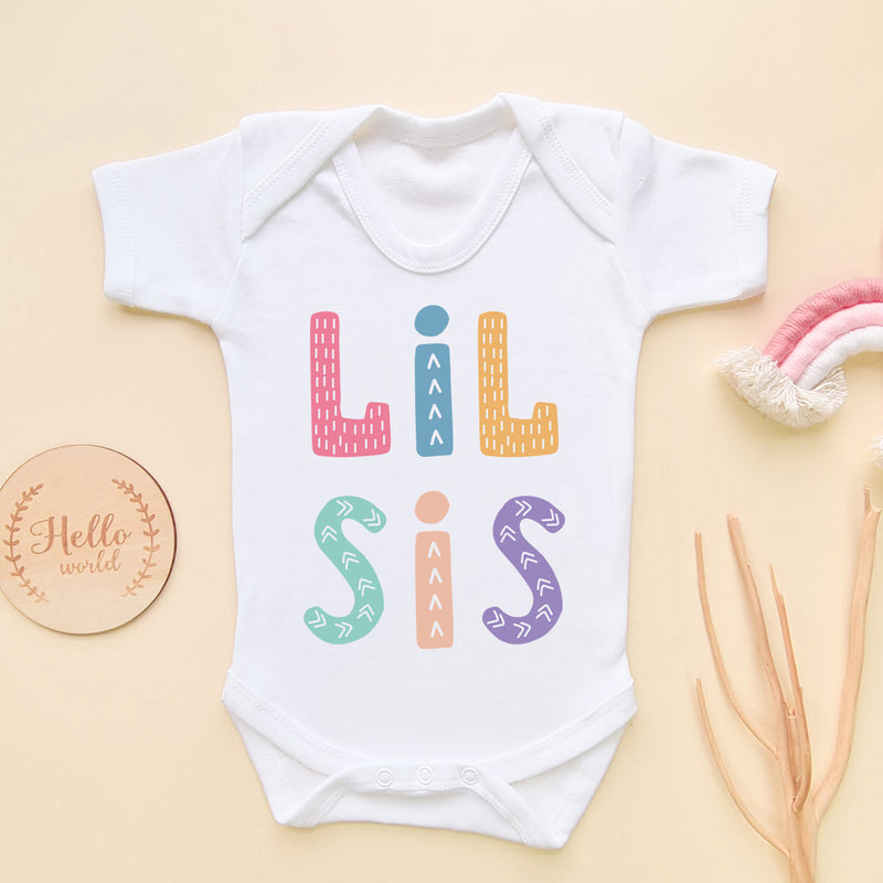Lil Sis Baby Bodysuit (6591813156936)