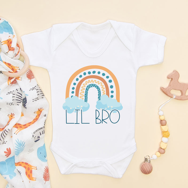 Lil Bro Rainbow Baby Bodysuit (6591812763720)