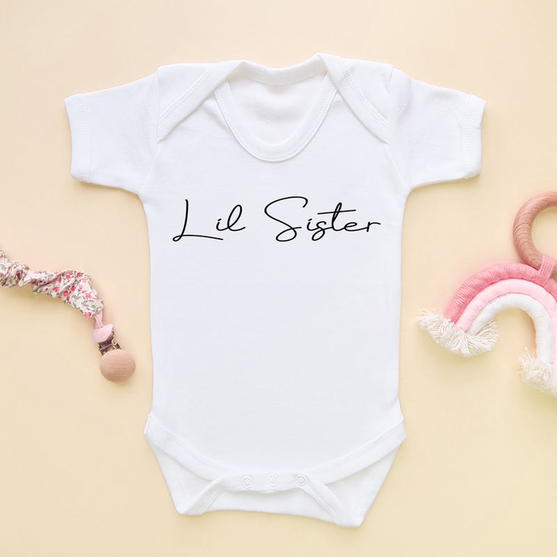 Lil Sister Baby Bodysuit (6573046726728)