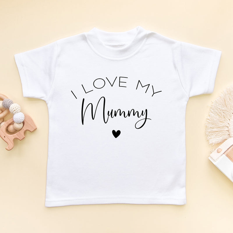 I Love My Mummy T Shirt (5861448122440)