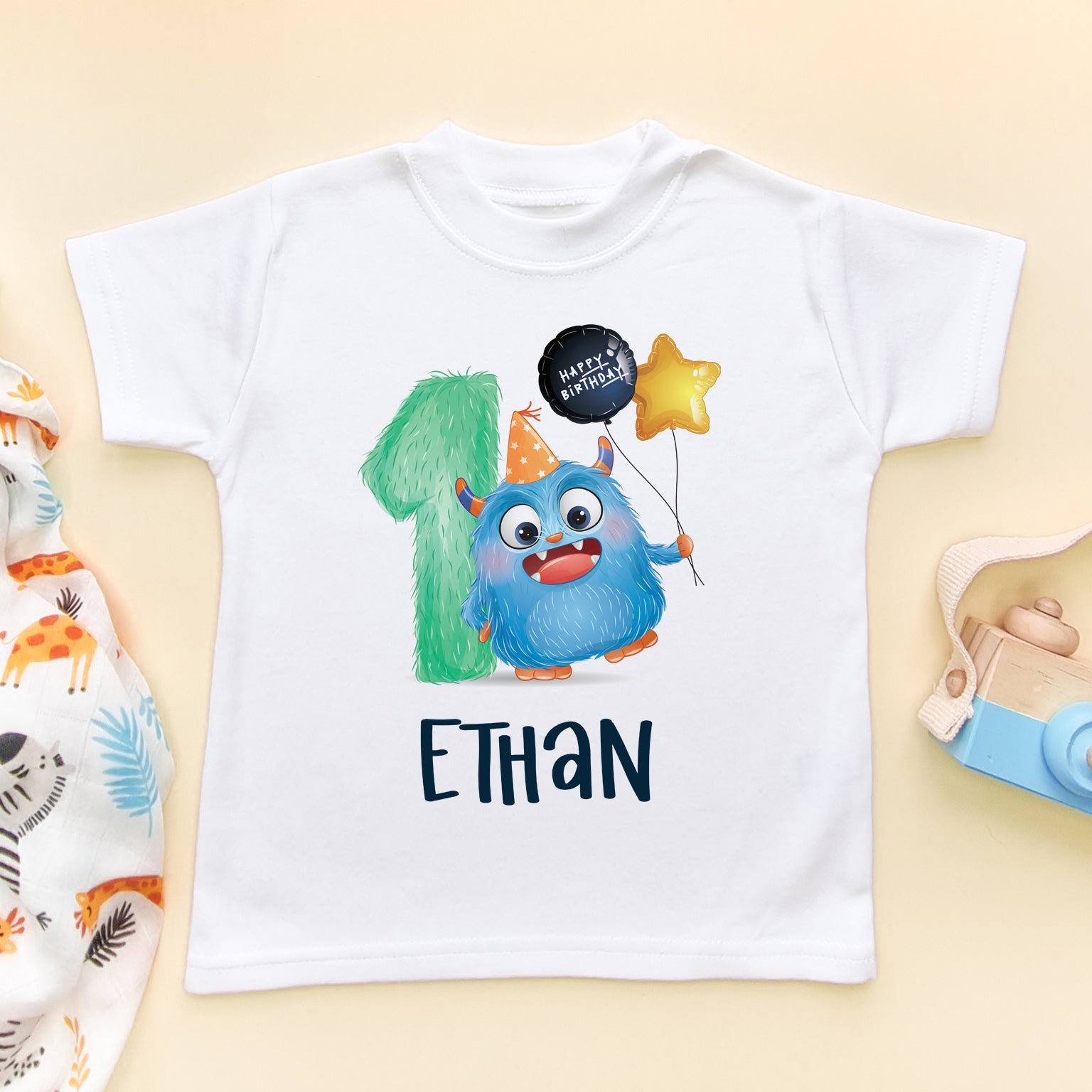 Little monster first birthday on sale shirt