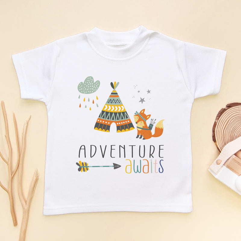 Adventure Awaits T Shirt (6566037291080)