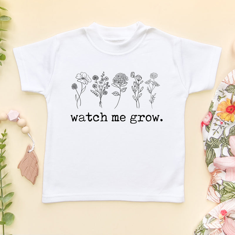 Watch Me Grow T Shirt (5869979467848)
