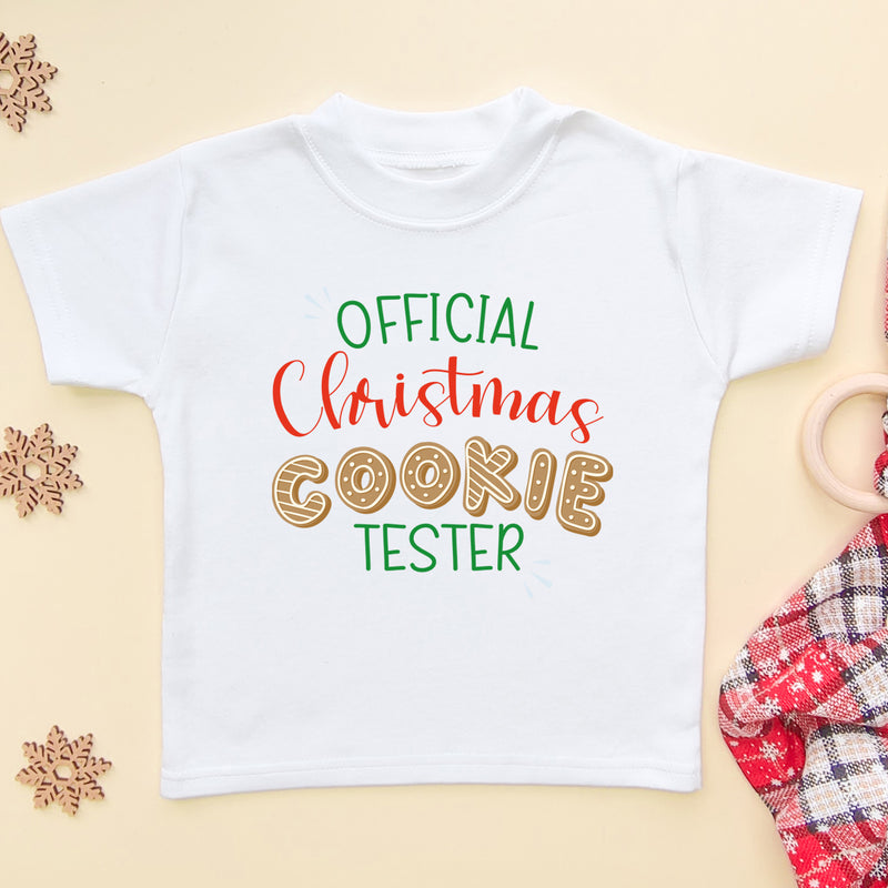 Official Christmas Cookie Tester T Shirt (6581254488136)