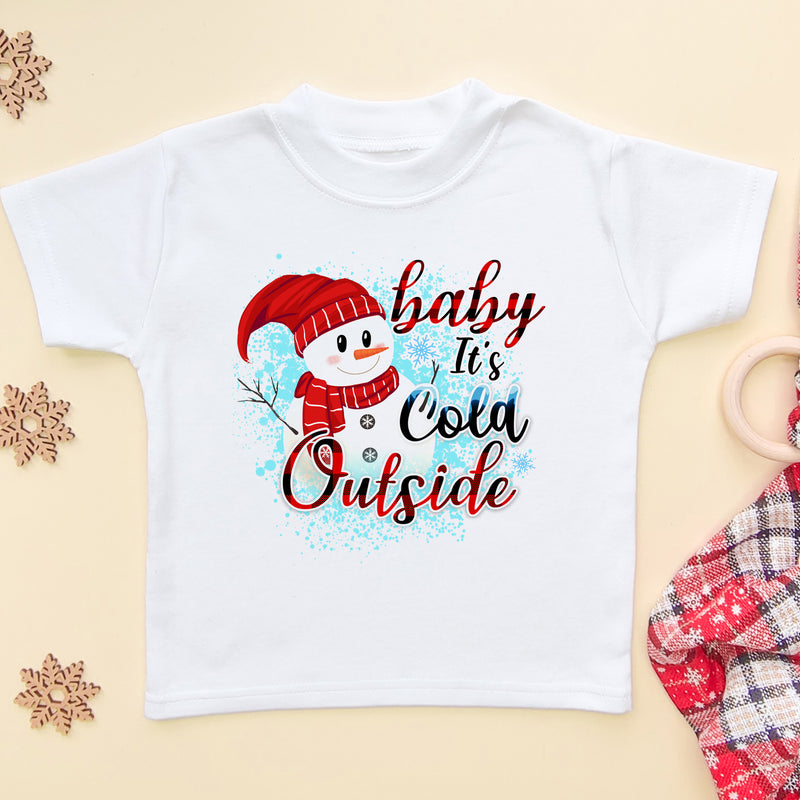 Baby It's Cold Outside T Shirt (6589420535880)