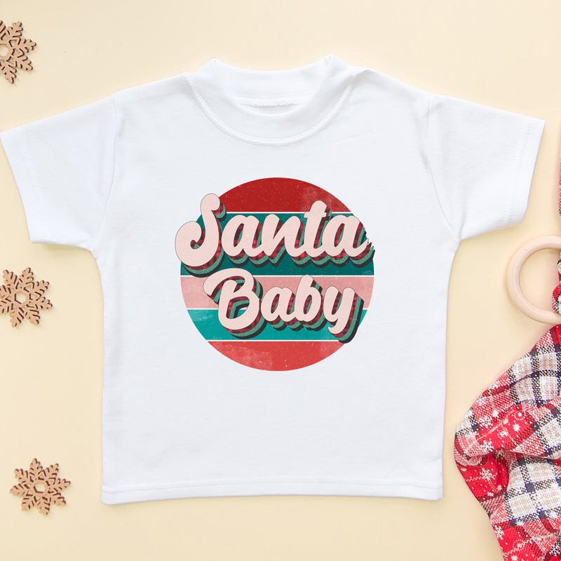 Santa Baby T Shirt (6579614351432)