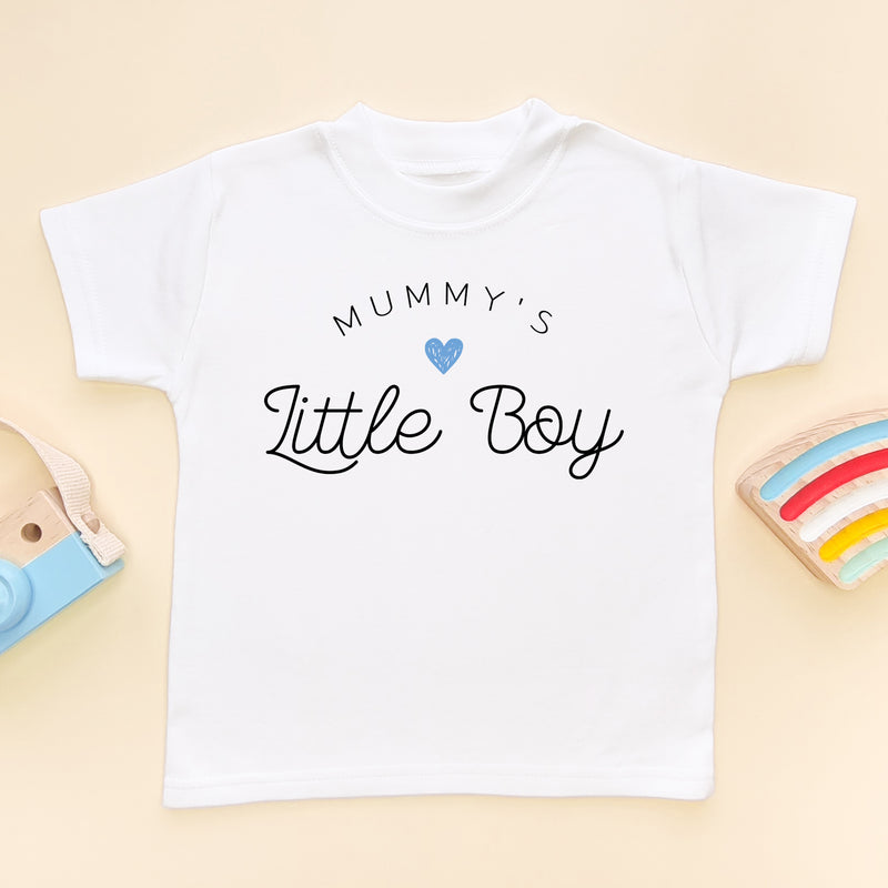 Mummy's Little Boy T Shirt (5878018146376)