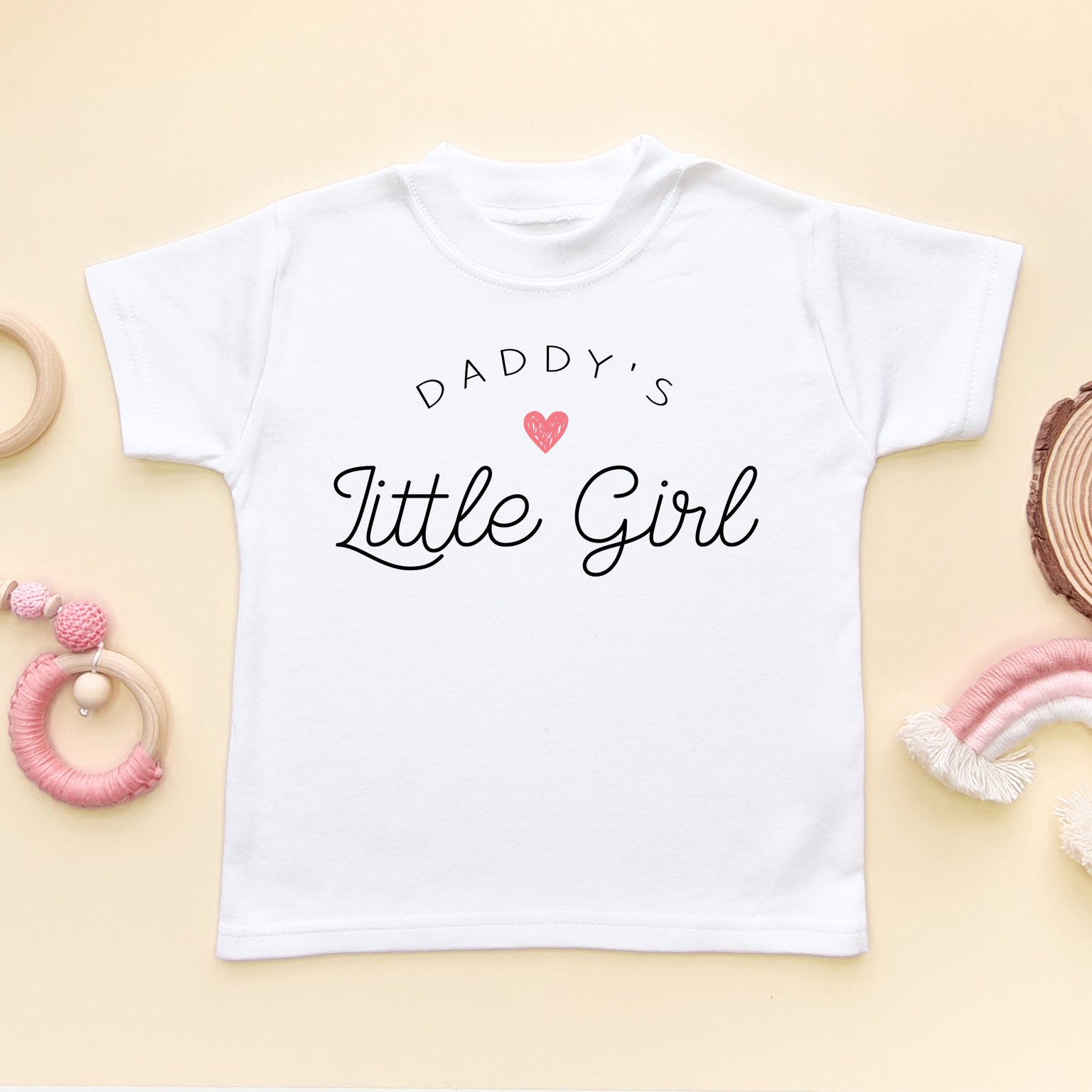 Daddy s Little Girl Toddler Kids T Shirt