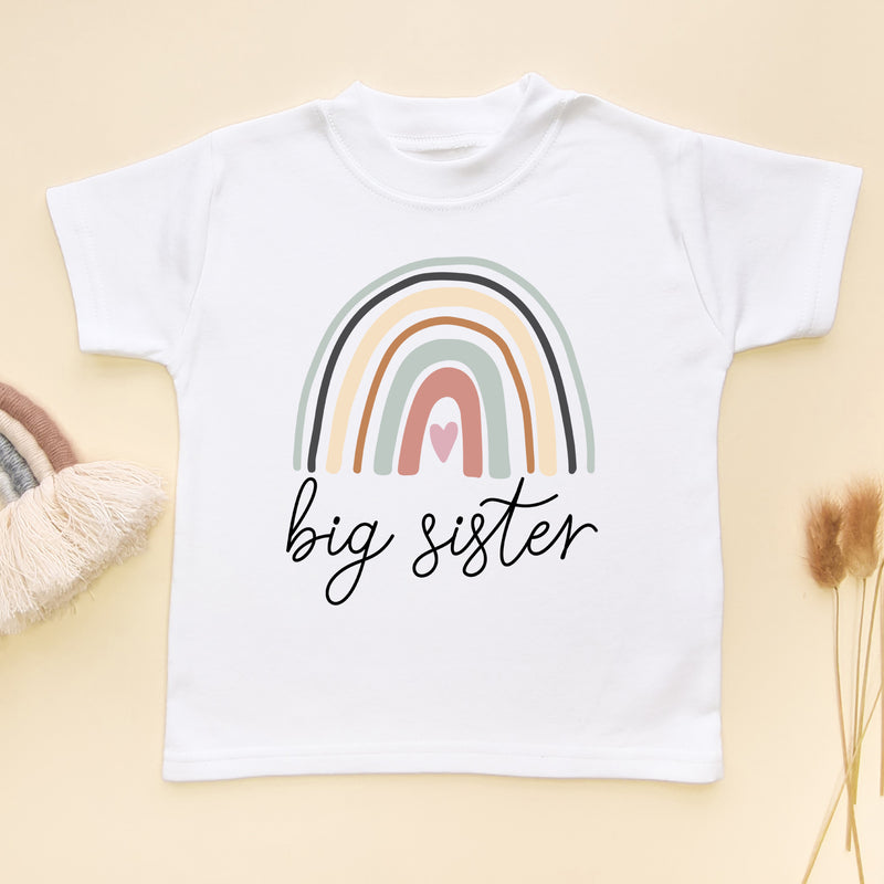 Big Sister Rainbow T Shirt (5869978255432)