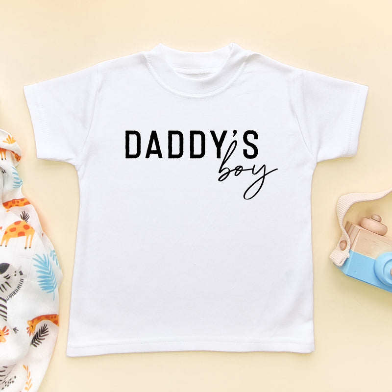 Daddy's Boy T Shirt (6557888282696)